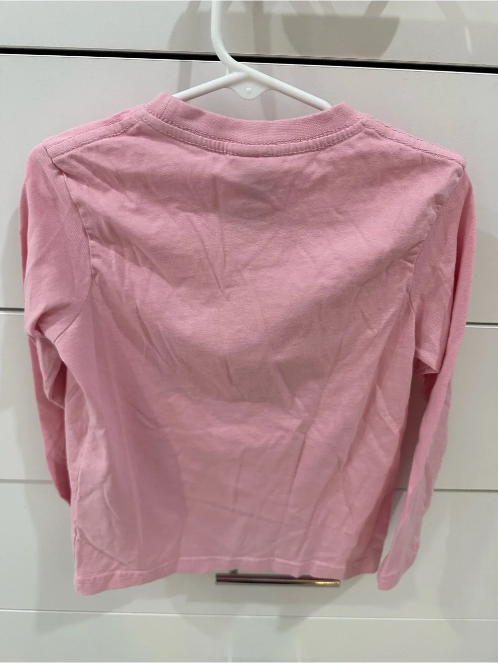 Unordinary Pink Unicorn Graphic Long-Sleeve Tee for Kids Size 5